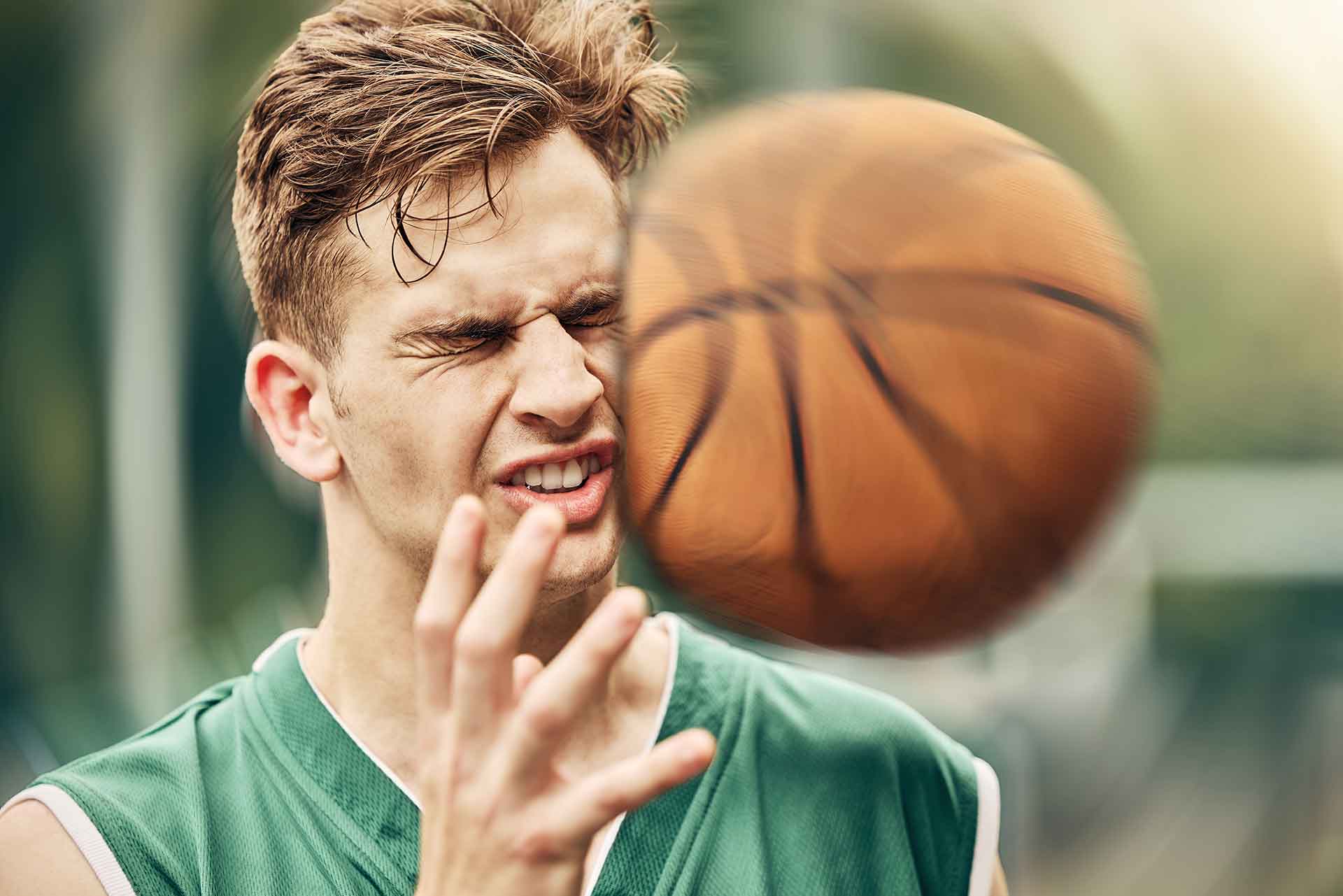 Zahntrauma nach Sportunfall